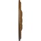 Ekena Millwork Tomango Egg & Dart Medallion (Canopies up to 6 3/4"), 27 7/8"OD x 3 7/8"ID x 2 1/2"P, Smokey Topaz CM27TOSTF - alternate 3